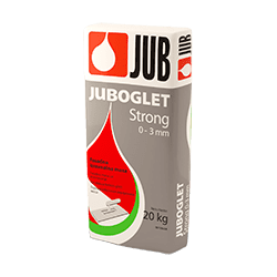 Juboglet Strong - Kétkomponensű homlokzati kiegyenlítő (glett) anyag Juboglet Strong - Kétkomponensű homlokzati kiegyenlítő (glett) anyag