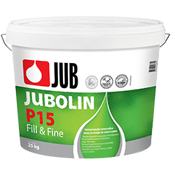 Jubolin P15 Fill and Fine - Többrétű felhasználásra alkalmas kiegyenlítő anyag gépi és kézi felhordáshoz